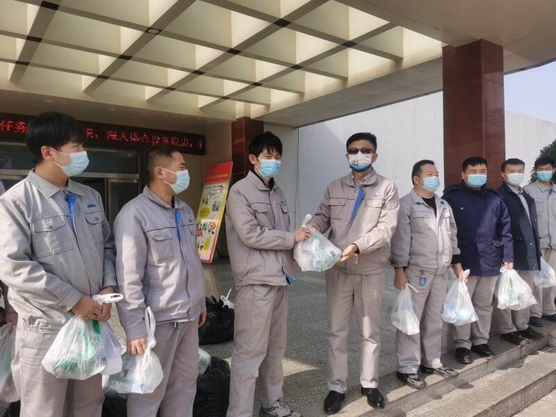 QY千亿国际公司工会疫情期间关爱职工举措多