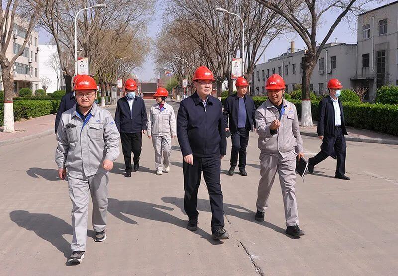 副市长刘冰到QY千亿国际调研