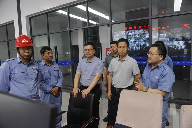 国家应急管理部到QY千亿国际督导核查安全工作