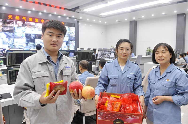 濮阳园区：中秋慰问送祝福