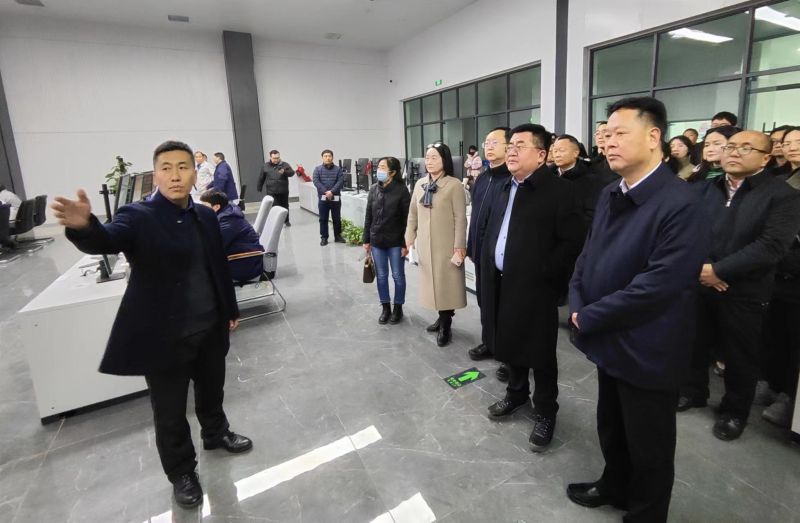 濮阳石油化工职业技术学院党委书记葛磊到QY千亿国际参观调研