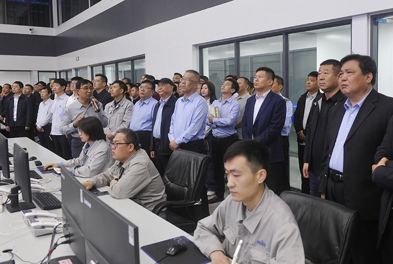 濮阳市应急管理局组织到QY千亿国际开展安全标准导则现场观摩