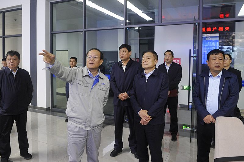 濮阳市人大副主任张相坤到QY千亿国际调研